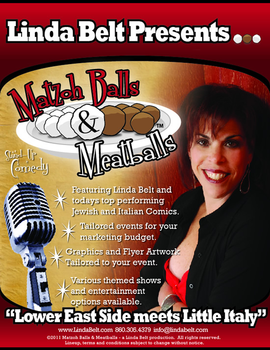 Matzoh Balls & Meatballs Comedy